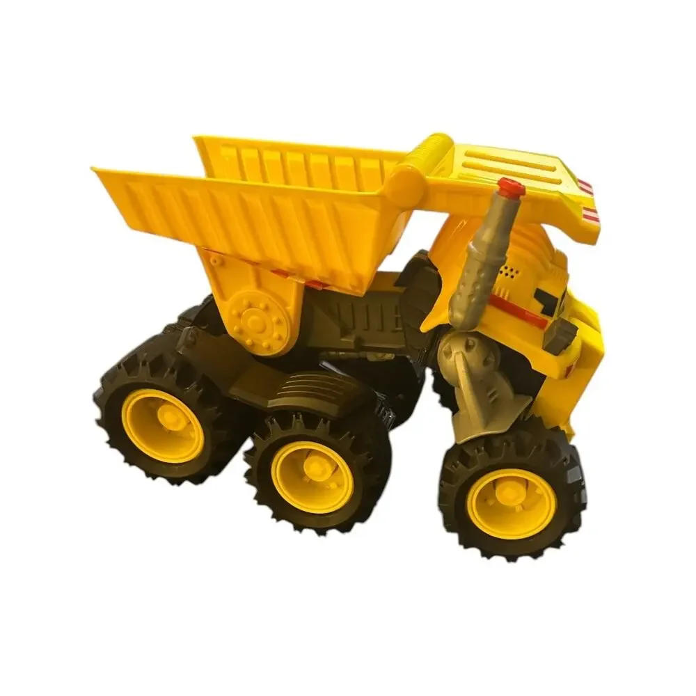 2008 Mattel Matchbox Rocky the Robot Yellow Dump Truck